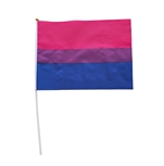 Bisexual 20 x 27 cm hand Flag